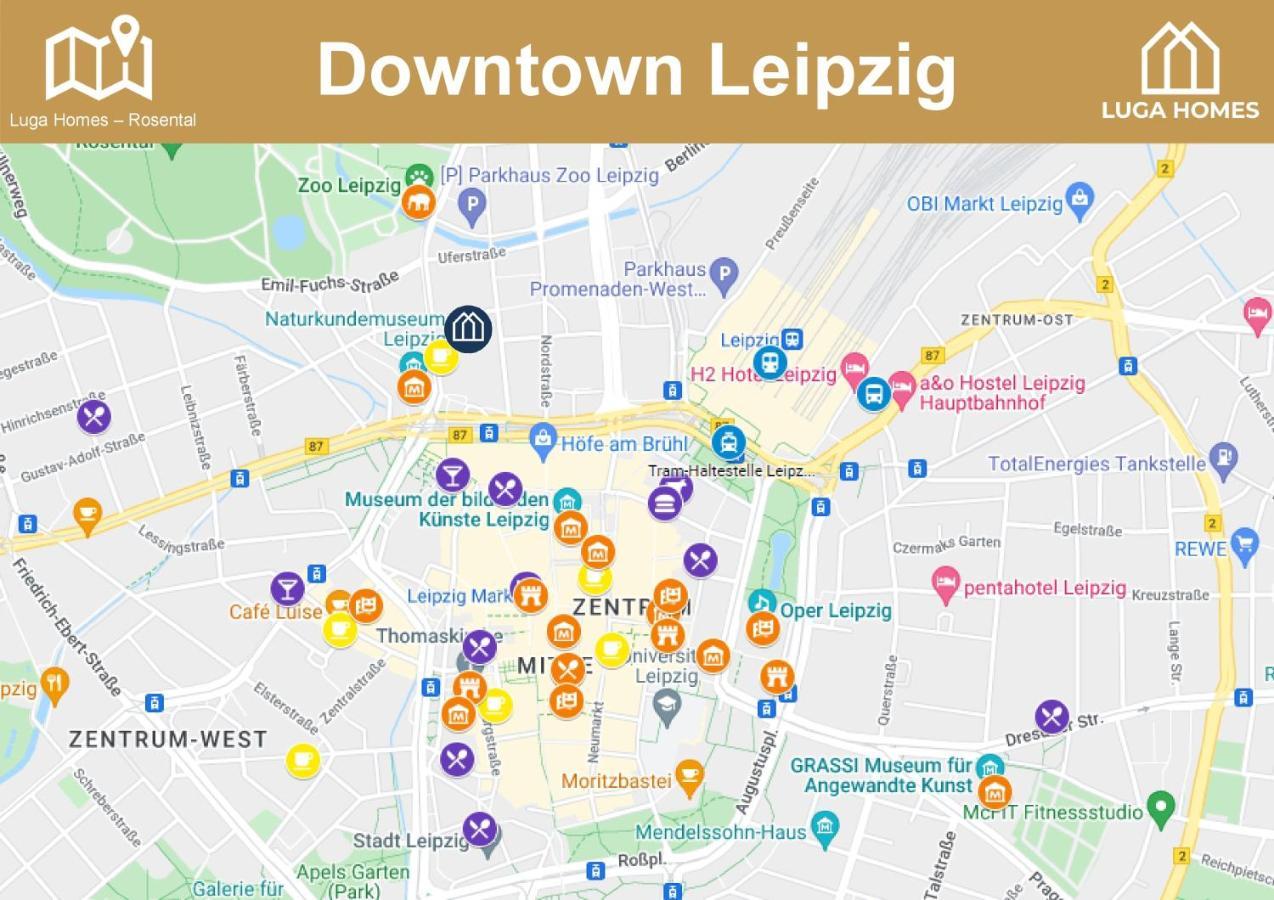Luga Homes - Rosental Leipzig Dış mekan fotoğraf